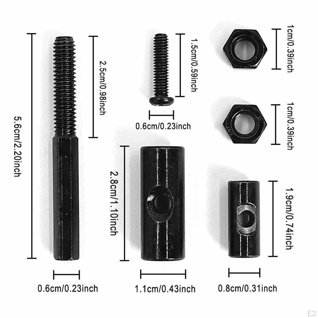 Scooter Shaft Locking Screw Repair Part,Scooter Fittings Hardware Easy To Install Folding Pulling