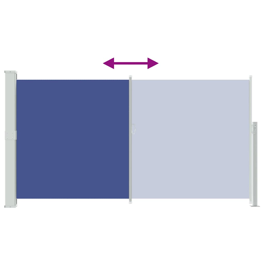 Retractable Side Awning 170*300 cm Blue