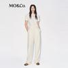 MO&Co. High-Waist Straight-Leg Pants