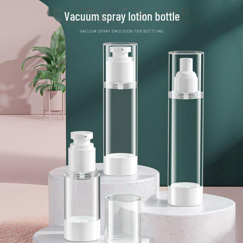 Портативный дорожный вакуумный набор бутылочек для косметики и лосьона для деловых поездок