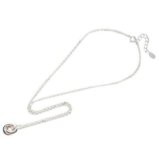 Yondoshi Double Loop Pair Necklace 4℃ Men's Women's 111344421901/111344420051