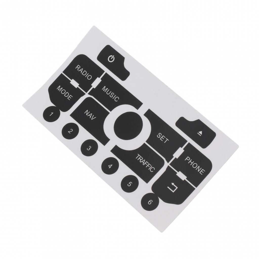 Set of Stickers To Repair the Buttons On Your for 308 for 3008 Nav Radio