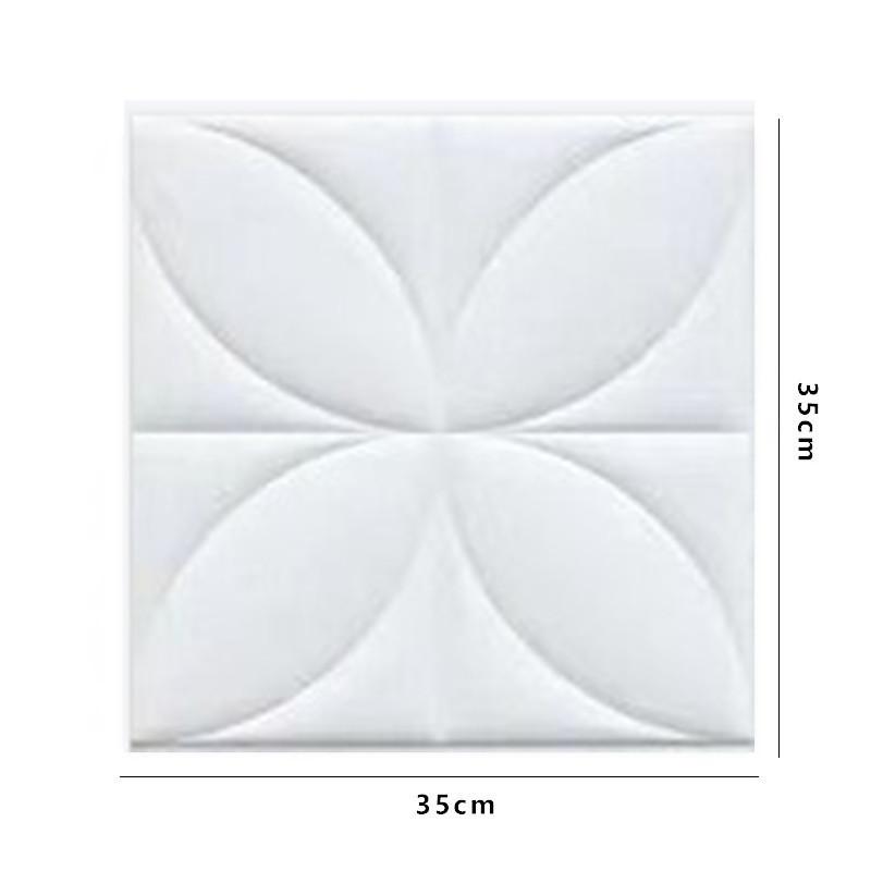 4 шт. 35*35 см Потолок Спальня Декор 3D Фон Обои Отклеивающиеся и Наклеивающиеся Водонепроницаемые Наклейки на Стену Анти-столкновение Домашний Декор