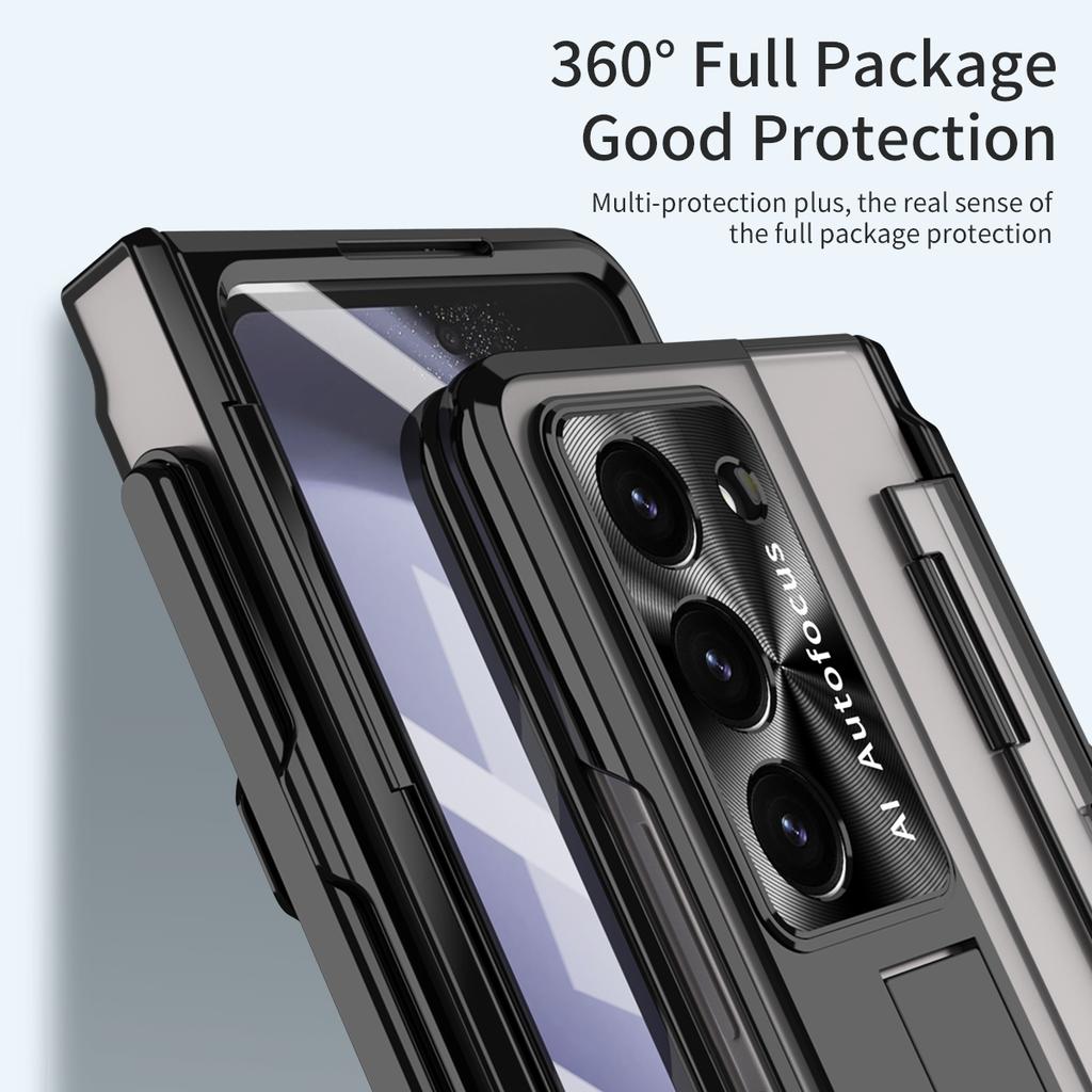 For Samsung Galaxy Z Fold6 5G Case Kickstand Hard PC Phone Cover