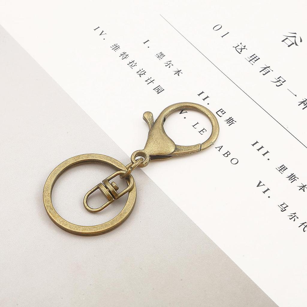 5 шт. брелок из сплава для изготовления ювелирных изделий, крючки, зажимы, застежка-лобстер, аксессуары ручной работы