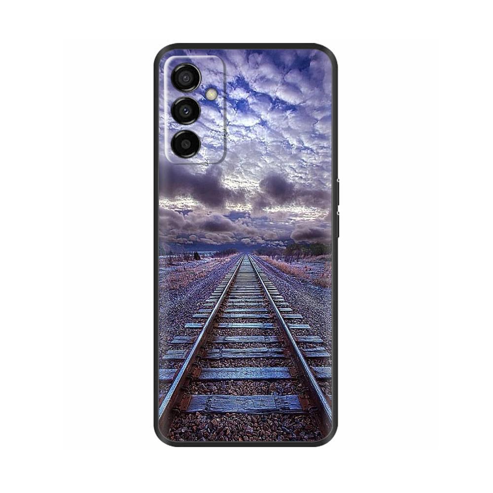 Для Samsung Galaxy M13 4G Чехол Мультяшная Бабочка Мягкий Силикон ТПУ Чехлы для Телефона Для Samsung M13 Чехол M 13 Coque Ударопрочный Funda