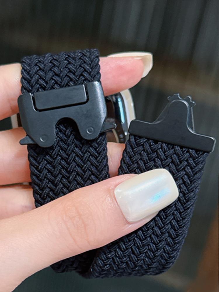 For Fitbit Versa 4 3 Sense 2 band Accessories replacment sport nylon loop Bracelet correa Fitbit Versa4 Parachute Braided Strap