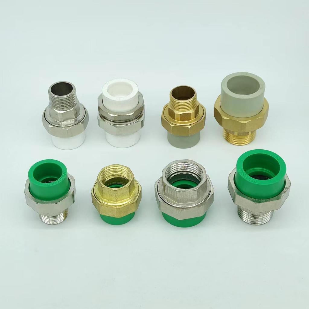 PPR Медно-чугунная муфта, внутренняя и наружная резьба, 20-110 мм, двухсторонняя PPR чугунная муфта