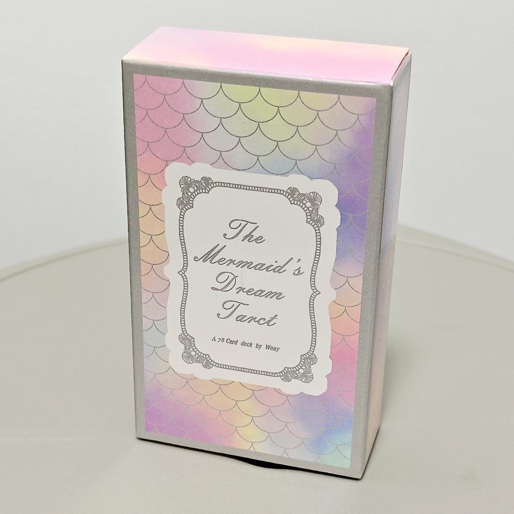 10,3*6 см На основе системы Райдера-Уэйта Мечта Русалки Таро 78 карт Красивые карты Таро