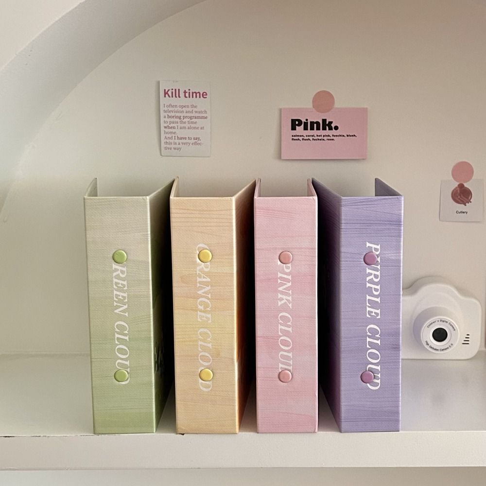 Папка-переплет Фотоальбом A7 Держатель для фотокарточек Коллекция фотокарточек из мультфильмов Книги Подарки