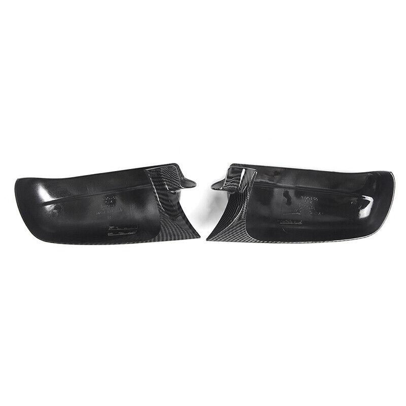 2PCS Carbon Look Add On Side Door Mirror Cover Rearview Caps For VW Jetta Golf MK4 Passat 1999-2004 Rear View Mirror