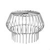 Stainless Steel Gutter Guard Strainer Downspout Protective Cover Leaves Filter Debris