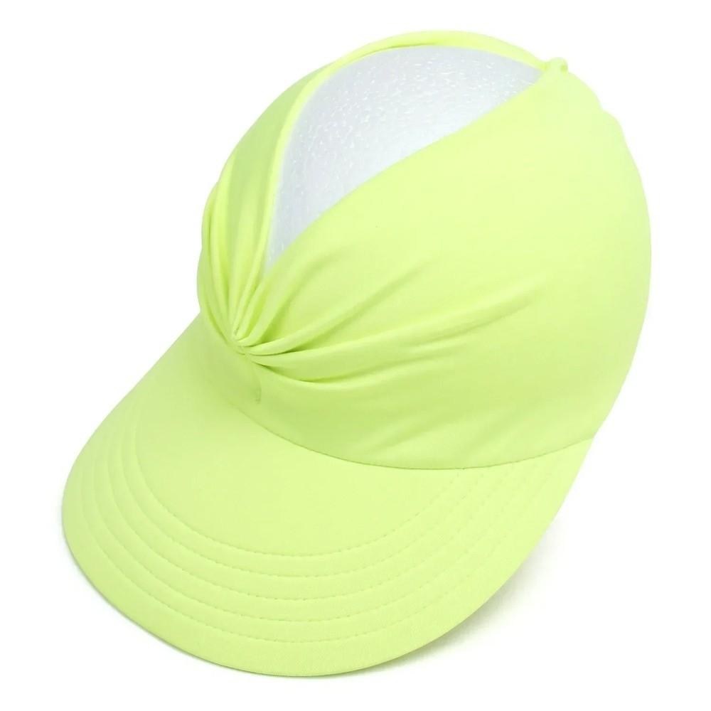 Flexible Sun-Protection Cap Wide Brim Sunscreen Hat Solid Color Outdoor Sports Hat Outdoor Sport