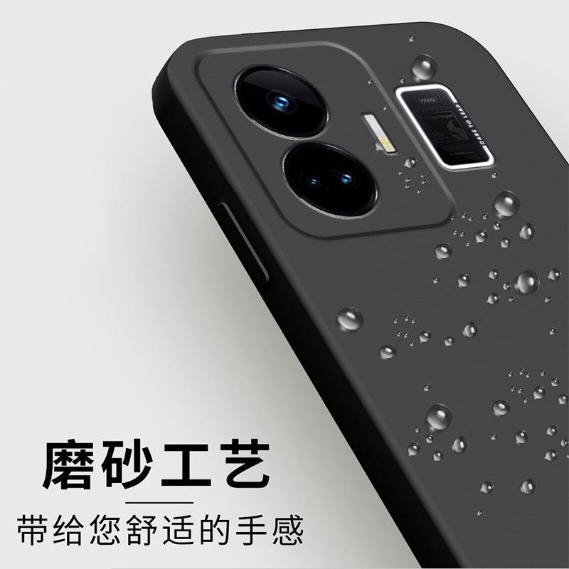 Применимо к чехлу для мобильного телефона realme gtneo1, защитному чехлу realme, жидкому мягкому силикону, полностью закрывающему, противоударному, для мужчин и женщин