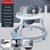 Multifunctional Baby Walker: Anti-Rollover, Anti-O-Leg, Sit-and-Push Learning Trolley