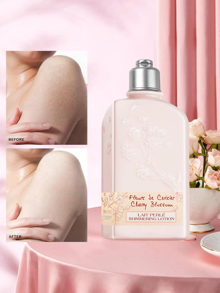 L'Occitane En Provence Cherry Blossom Shimmering Lotion - 8.4FL.OZ./250ML