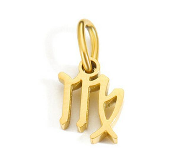 Подвески-ожерелья из нержавеющей стали «Двенадцать созвездий» – Элегантный, маленький и изысканный дизайн