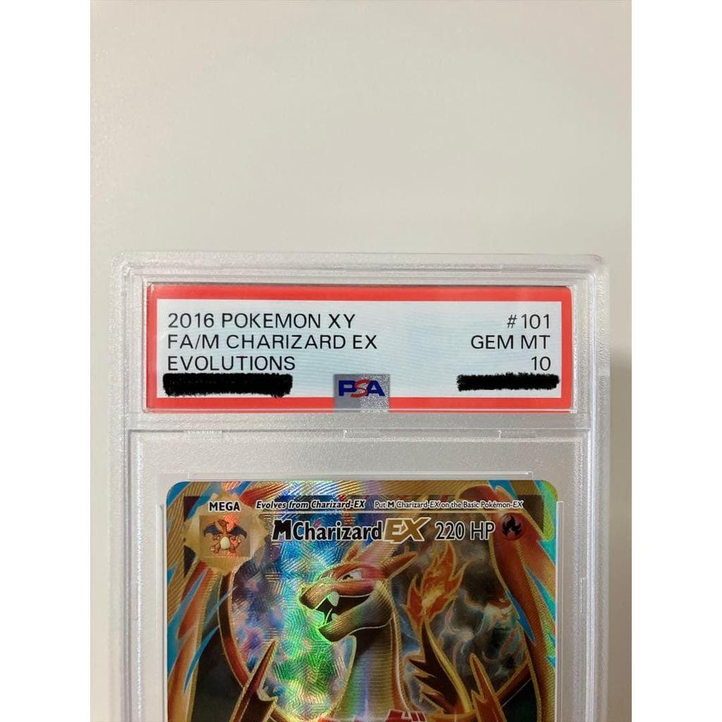 Used PSA10 M Charizard EX 101/108 Pokemon Card English Authentic