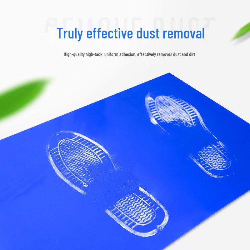 Антистатические липкие коврики синего цвета для входа в чистую комнату и баскетбольной площадки