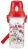 Skater Children's Water Bottle, Clear, 480ml, Hello Kitty Cookie, Sanrio, Girls, Made In Japan, PSB5TR