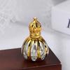 13Ml Roll On Bottle Glass Mini Essential Oil Container Portable Cosmetic Vials Blending Perfume Bottle Gold Empty Roll-On Bottle