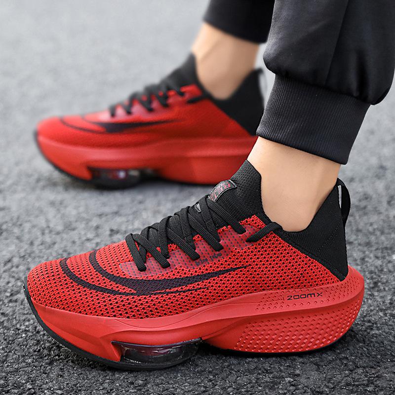 Gradual Change of Color Trend Sports Shoes for Men and Women Kipjog Break 2 Marathon Running Shoes Air Cushion Cushion Running Shoes Spot