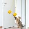 200 см подвесная игрушка для кошек, самовозбуждающиеся выдвижные нейлоновые качели для снятия стресса, кошачья мята
