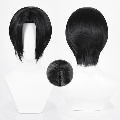 Парик для косплея Oosaki Nana, аниме NANA, черный, центральная часть, короткий парик для косплея, термостойкие синтетические волосы, парики + шапочка для парика