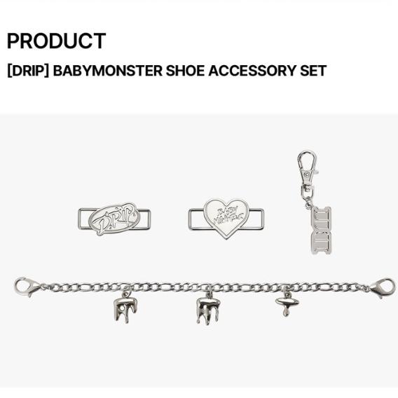 Набор аксессуаров для обуви BABYMONSTER DRIP