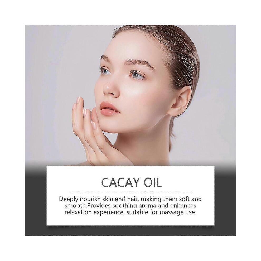 CACAY Oil Carrier Oil Natural for Hair Face Nails Aromatherapy Massage Oil Dilution Vegan 30ml