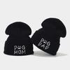 Hot Sale Autumn and Winter New Alphabet Embroidery Knitted Hat Men's and Women's Outdoor Wool Stacking Hat Tide Ear Protector