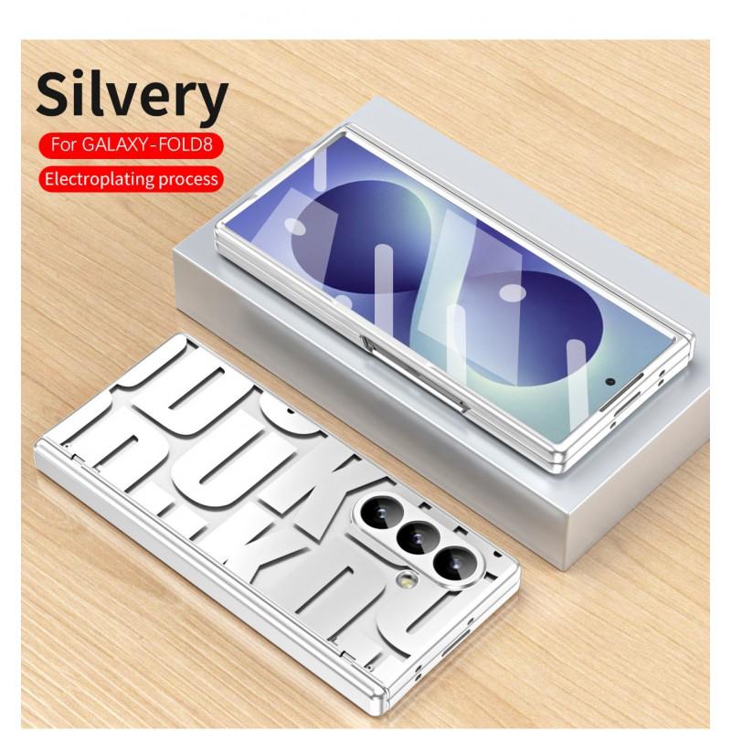 Galaxy Z Fold8 Ultra Case Electroplated Hinge Protection PC Cover Shockproof Scratch Resistant Foldable Phone