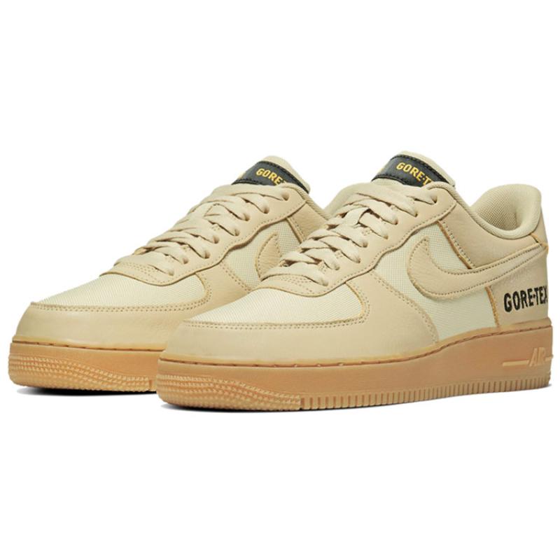 Nike Air Force 1 Low Gore Tex Team Gold Khaki Sneakers CK2630-700