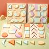 Montessori Geometry Panel Shape Early Education Matching Teaching Aids Children's Hand-held Board Children's Educational Toys