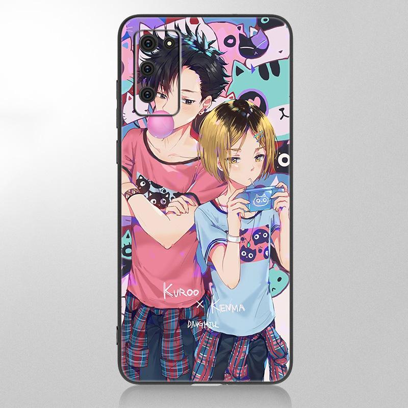 Чехол Kozume Kenma Haikyuu с аниме для Samsung Galaxy A12 A02S A22 A32 A52 A72 A71 A51 A41 A31 A21 A11 A50 A70 A10S A20S, мягкий чехол