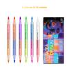 UV Face Paint Temporary Tattoo Pen Water-Washable Body Fluorescent Art Marker Festival Party Dual-Headed 12-Color Erasable