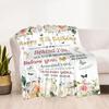 Happy 60th Birthday Sunflower flannel,Lightweight,Flannel Blanket,Comfortable Blanket, Sofa Blanket, gift blankets,Holiday gift blanket Blankets
