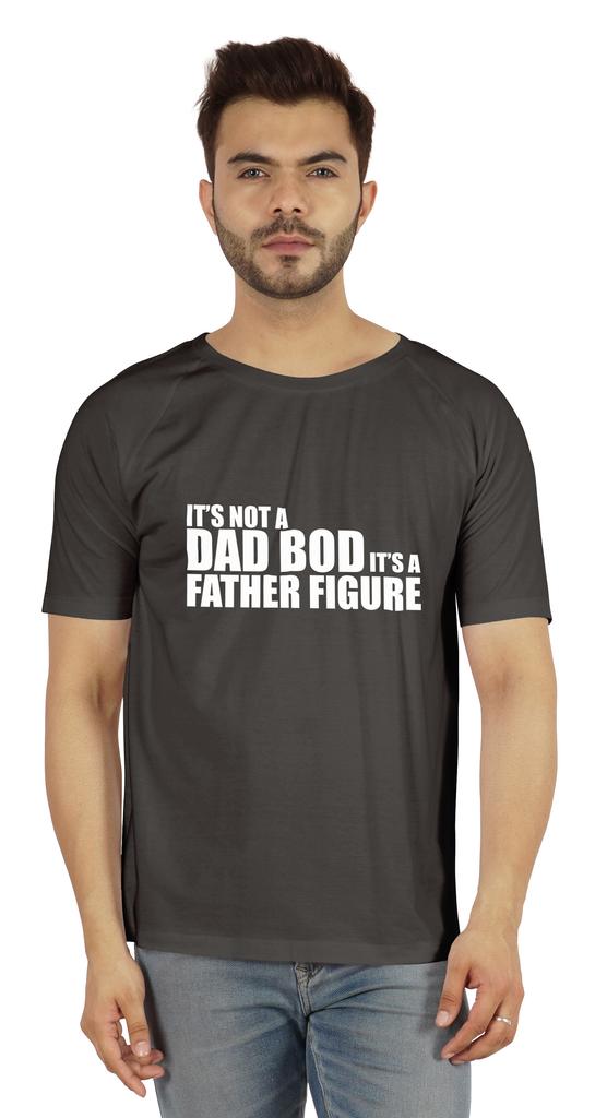 Inkmeso Graphic   It  S Not A Dad Bod It  S A Father Figure   Tshirt For Daddy Raglan Sleeves Jersey