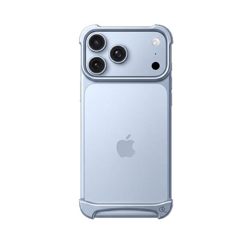 ARC PULSE Металлическая резиновая чехол для телефона IPhone 17 18 Pro Max Air Тонкая рамка Безрамочная Защитная крышка