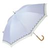 Nifty Colors Long Blackout Bicolor Heart 2455SX Umbrella, Embroidery,