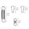 Hammock Hanging Kit with 2 Carabiner, Snap Hooks Heavy Duty 500 Capacity,Swing Spring for Swinging