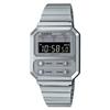 CASIO Casio Alien Reprint Watch Standard Digital Silver Unisex Watch Business Watch Retro Stainless Steel Bracelet Digital Watch Reprint Model