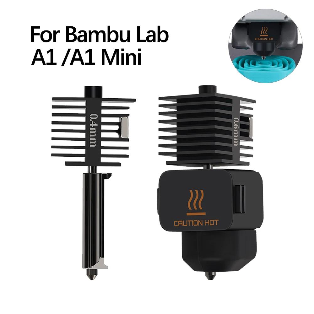 Hotend Kit For Bambulab A1 Mini Nozzle For Bambulab A1 Hotend Bambu Nozzle Bamboo Lab A1 Mini 3d Printer Nozzle Kit 0 4mm