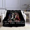 Crusade Cross Templars Knight Printed Blanket Flange Warm Blanket Bed Linings Picnic Blankets Home Travel Born Birthday Gift