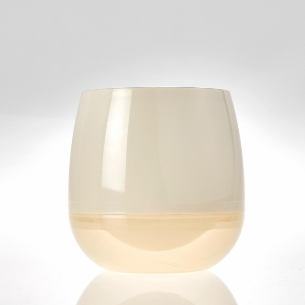 Simple Round Toothbrush Cup and Multi-Storage Holder Vanilla_BG0725020