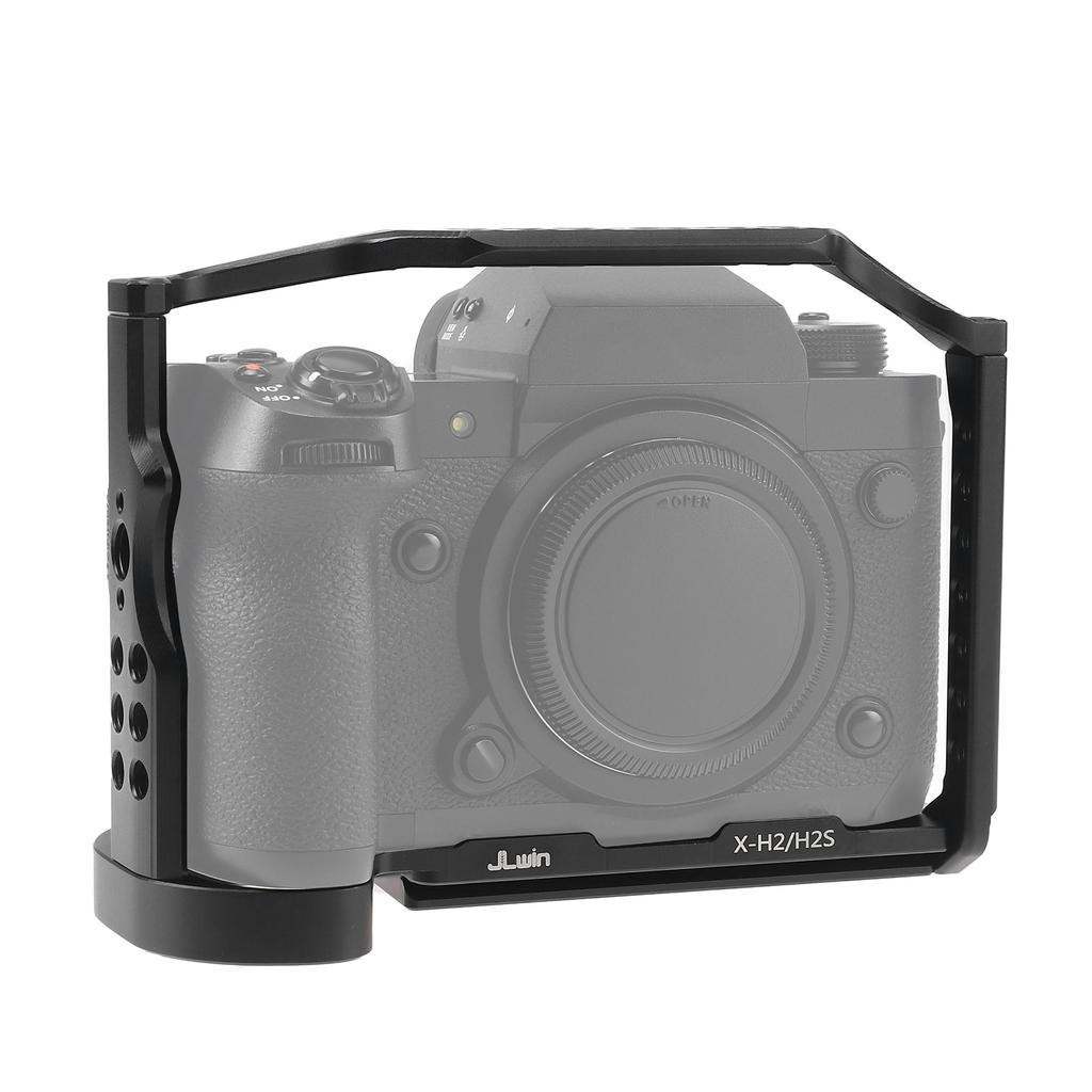 JLwin Protective Camera Cage Aluminum Alloy with Cold Shoe Mount Magnetic Wrench Slot Numerous