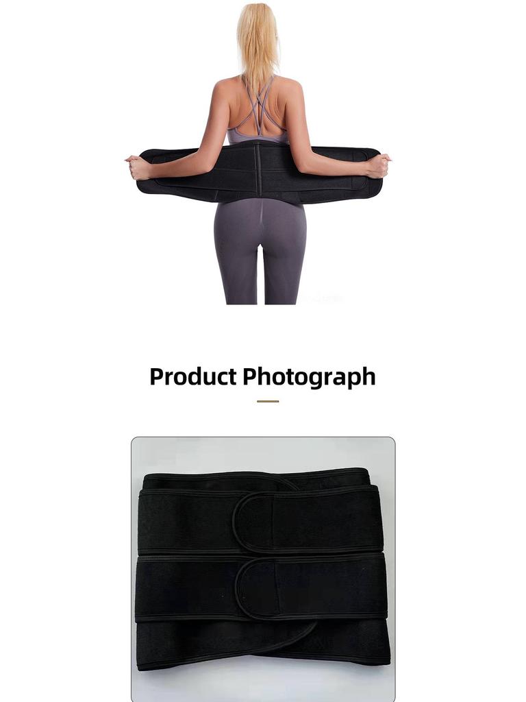 Женский неопреновый послеродовой пояс для фитнеса и потоотделения