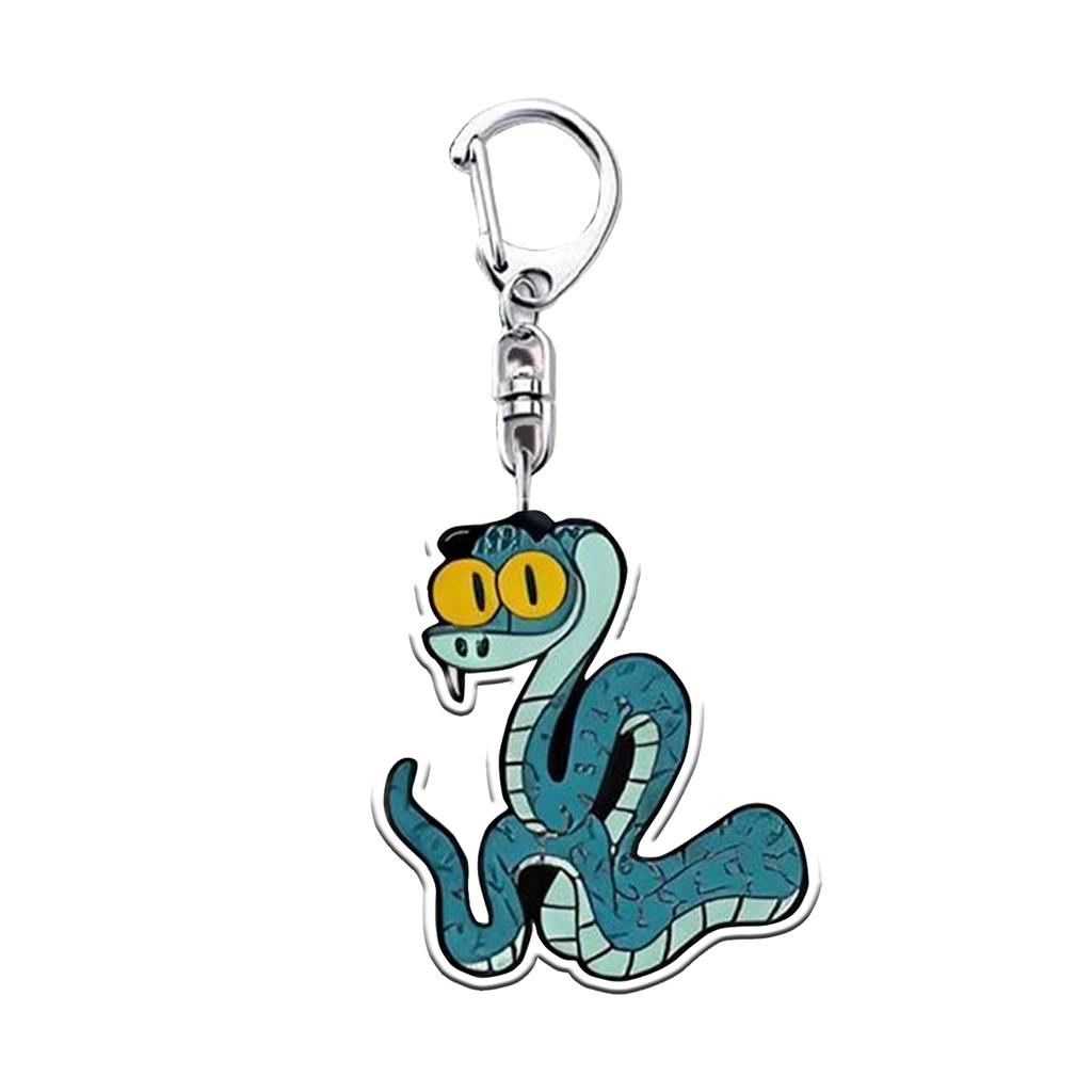 Набор из 1 аниме акрилового брелока двухсторонней подвески