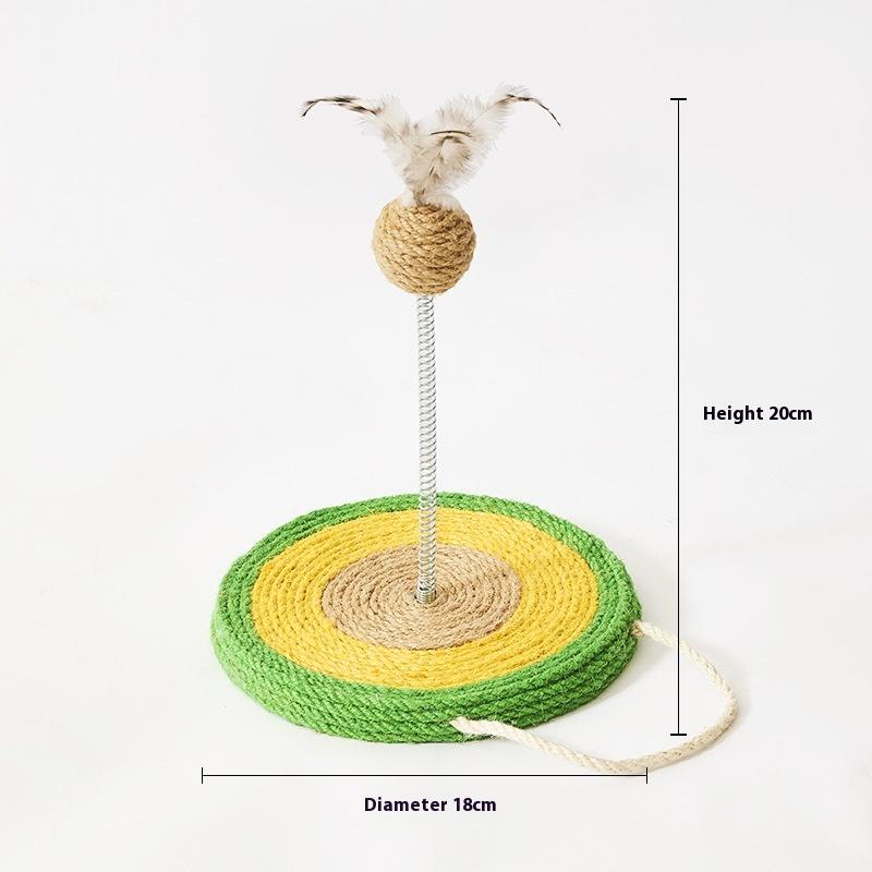 Интерактивная пеньковая веревка, пружинный мяч, кошачьи игрушки-неваляшки, меч, пеньковая когтеточка для кошек, палочка для котенка для самостоятельной игры, игрушки для снятия скуки