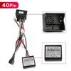 For Volkswagen Passat B6 B7 CC Skoda Seat Android Car Radio Stereo 16Pin Wired Harness Adapter Canbus Box Power Cable Connector Radio Accessories 4